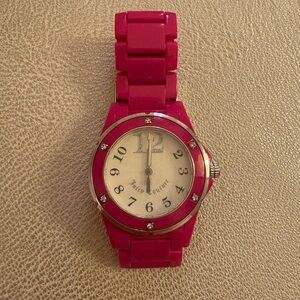 Juicy Couture Sparkly 12 Pink Watch